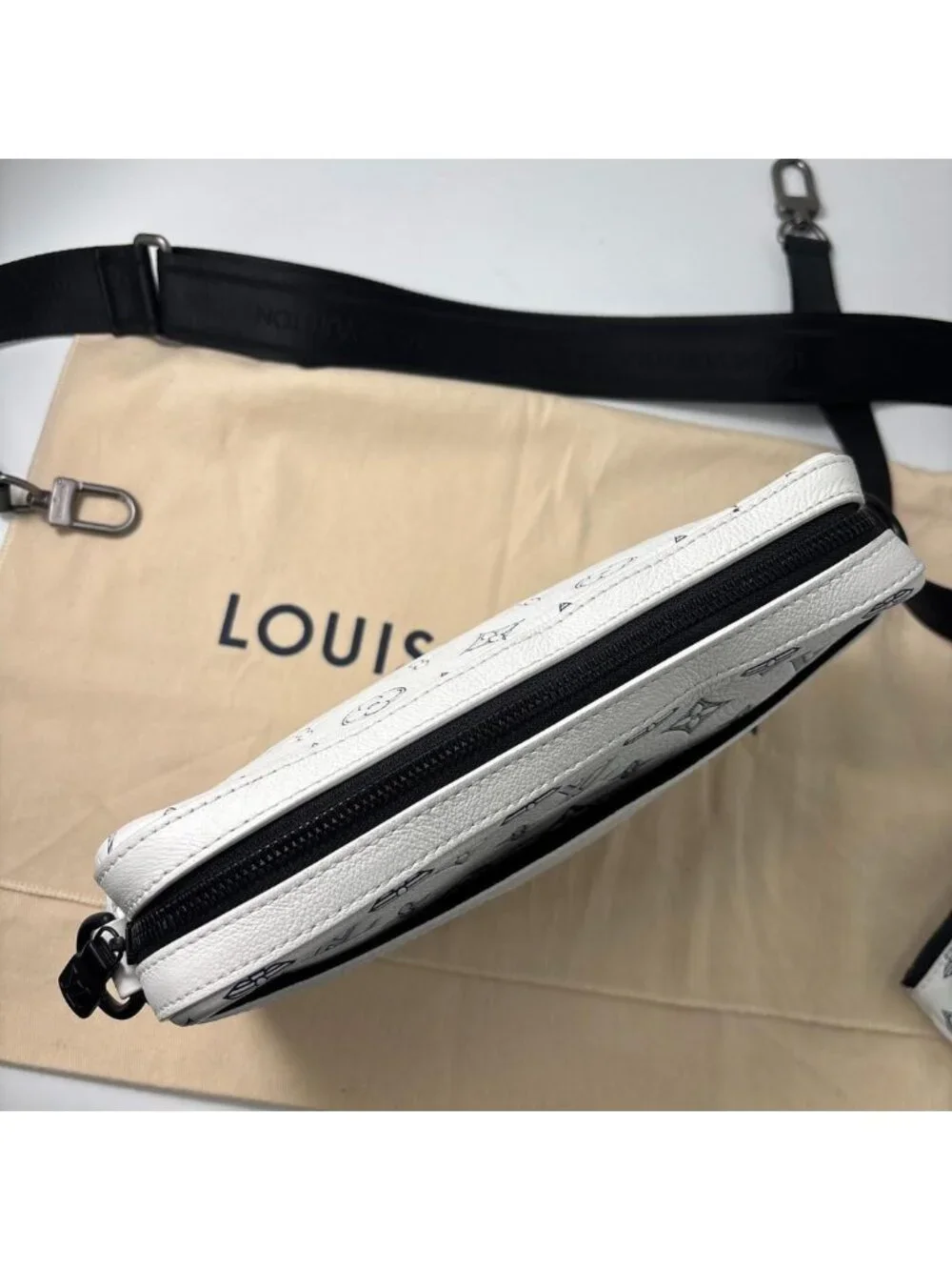 Louis Vuitton Monogram Shadow Trio Messenger Bag